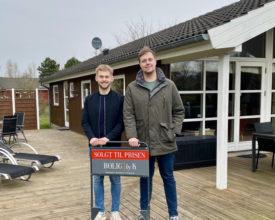 Mads Bagge Persson og Rasmus Falk – købere af Lærkelunden 81, Kramnitze