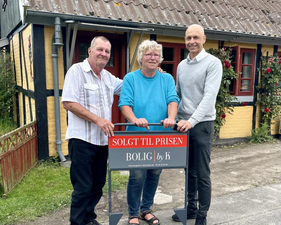 Benny og Ea - sælgere af Egholmvej 31, Horslunde